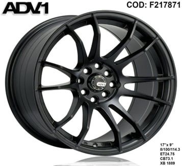 AROS # 17X9 8X100-114 ET24.75 XB 658